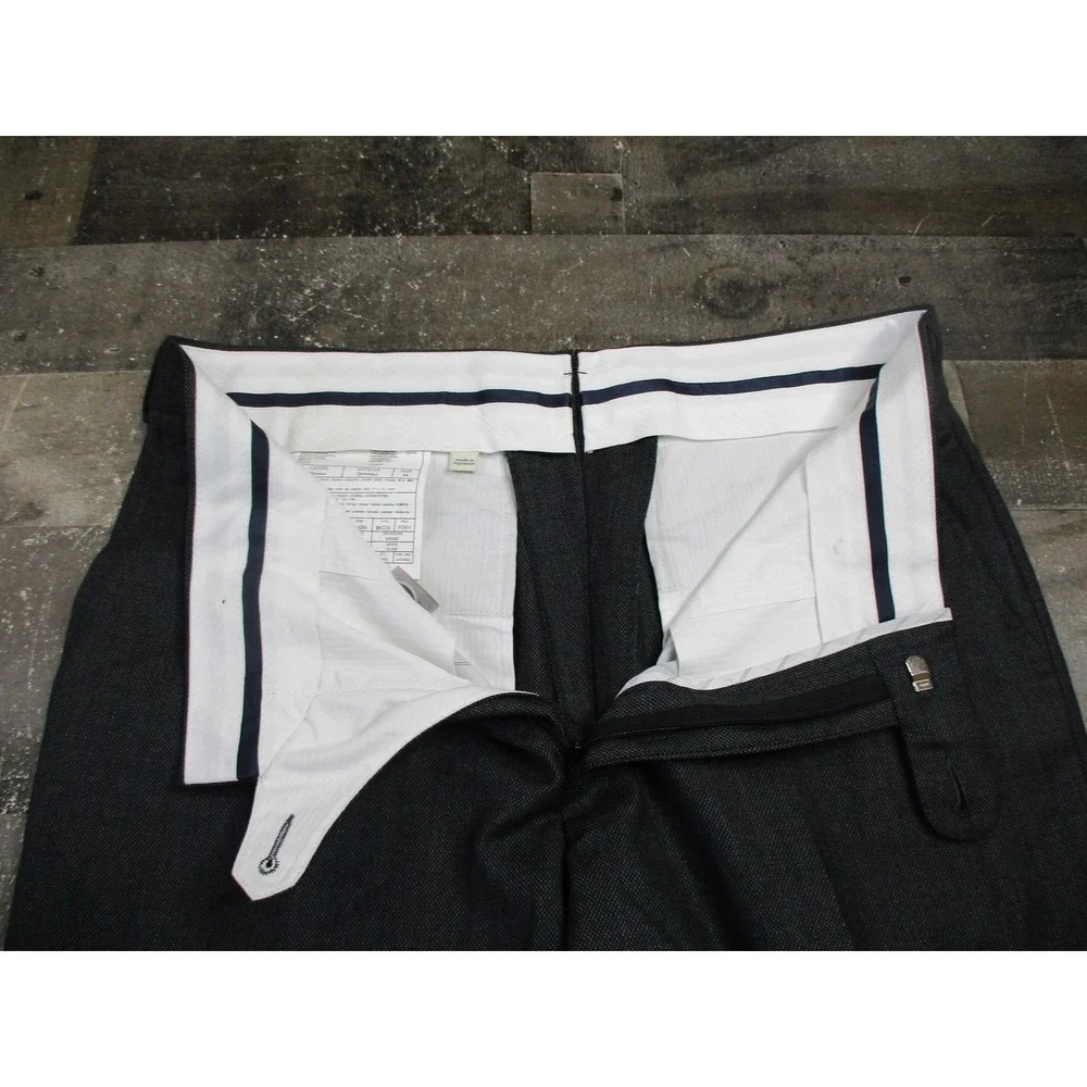 Suitsupply Brescia Pants Mens 32 Wool S130 Flat Front Dress Trousers Classic